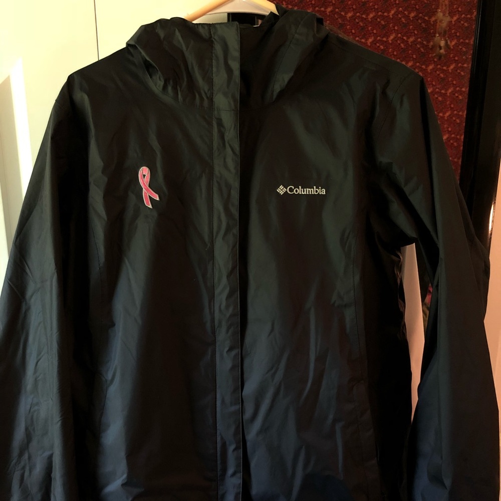Columbia waterproof rain jacket